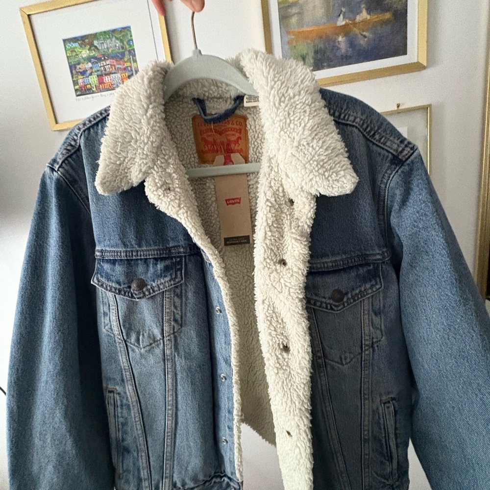 Levi's Sherpa Lined Denim Jacket